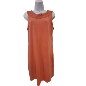 Tommy Bahama Coral Sleeveless Dress, Size Medium